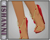 [I] Rachel Heels Red