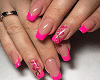 Pink nails