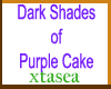 Halloween Purple Cake