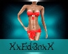 #E#Seaside Bikini Red