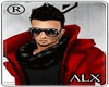 [Alx]Jacket Red Black