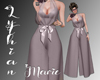 LM Jump Suit Gray Lilac