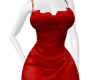 ANGEL Red Silk Dress