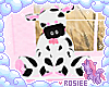 ✿ little cow toy