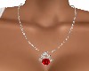Ruby REINDEER Necklace