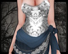 +Silver Clio Dress- blue