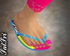 Colors Envy Flip Flops
