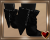 Black Bling Boots