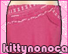 kn**original skirt**pink
