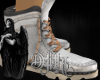 work boot white