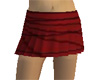 Maroon Pleated Skirt