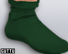 Green Short Socks