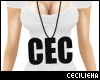 ! Black CEC Necklace