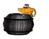 Parrot on Barrel
