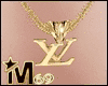 LV Gold Luxury Necklace