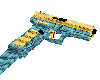 Extended Blue gold Gun 2