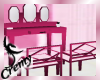 ¤C¤ Lux Pink VanityTable