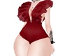 Req~RuffleBodysuit (Red)