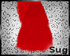 Sug* Red Pent Leg Fur
