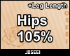 Hips 105%
