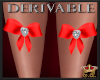 Deriv Diamond Bow Garter