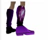 purple n black bootz