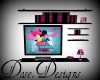 minnie mouse wall tv