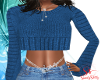 {SS} Blue Sweater