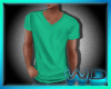 (W) Basic V-Neck Mint