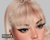 Noelia Blonde Bangs