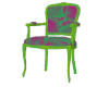 Poseless green chair