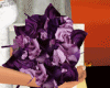 Al purple wed bouquet