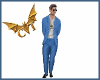 Terno Azul Casual/CVT