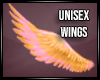 Orange/pink wings