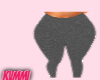 GREY KNIT LEGGINGS LLX