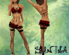 )S( Sexi lingerie red