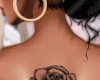 m. rose back tattoo!