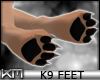 +KM+ Canine Feet Blk