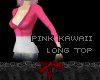 [P]  pink kawaii top