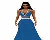 MP~BLUE EVENING GOWN