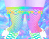 BB! Rainbow Alien Socks