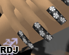 [RDJ] Nails F1 Black