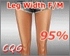 CG: Leg Width 95%