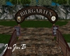 Biergarten Sign