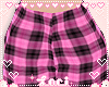 Kids Pink Plaid Pjs