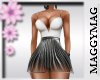 Silver Sexy Dress XXL