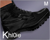 K james black boots M
