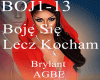 ^F^Boje Sie Lecz Kocham
