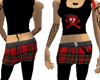 Red Plaid Outfit