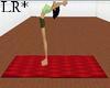 Animated red Yoga Mat